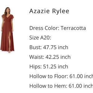 Terracotta Rylee dress